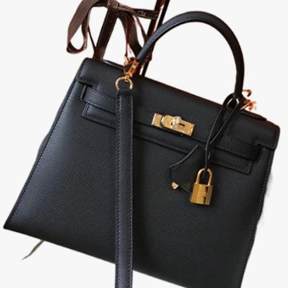 Handbags - Black Kelly Top Handle